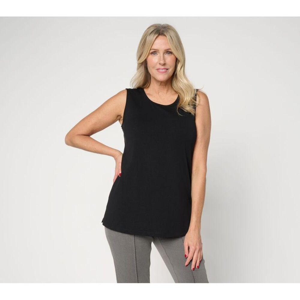 Denim & Co. Women's Top Sz 2XS (XXS) Make Your Selection: Black A737409